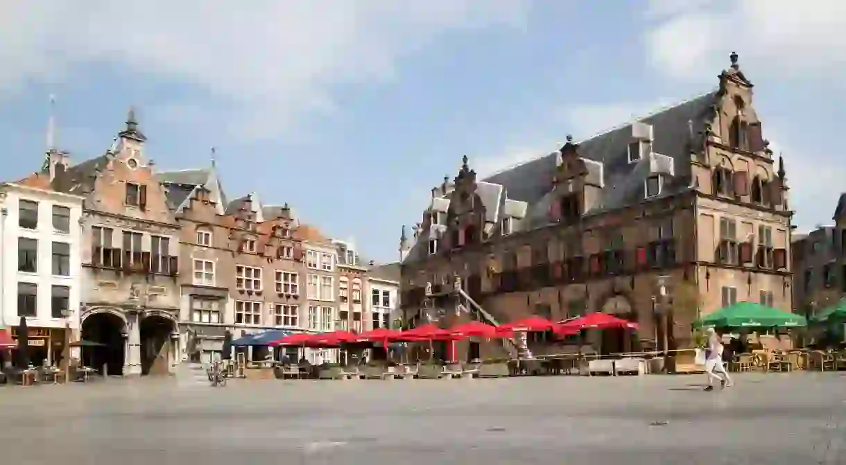 The centre of Nijmegen features stunning 17th-century buildings