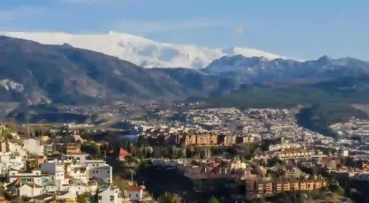 The Sierra Nevada in Andalucia, Spain