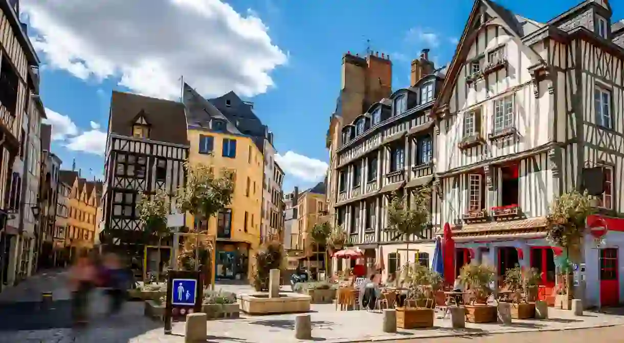 The medieval city of Rouen is a great base from which to explore northern France