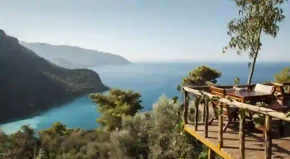 Alongside small-town charm, Fethiye has some unforgettable views such as Kabak Koyu Cove