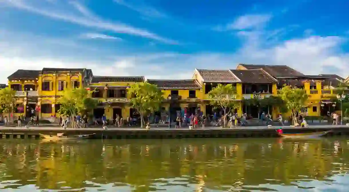 Hoi An sits on the banks of the Thu Bon River