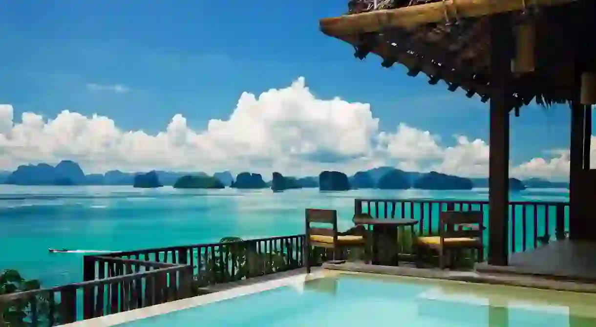 The Six Senses on Koh Yao No, east of Phuket