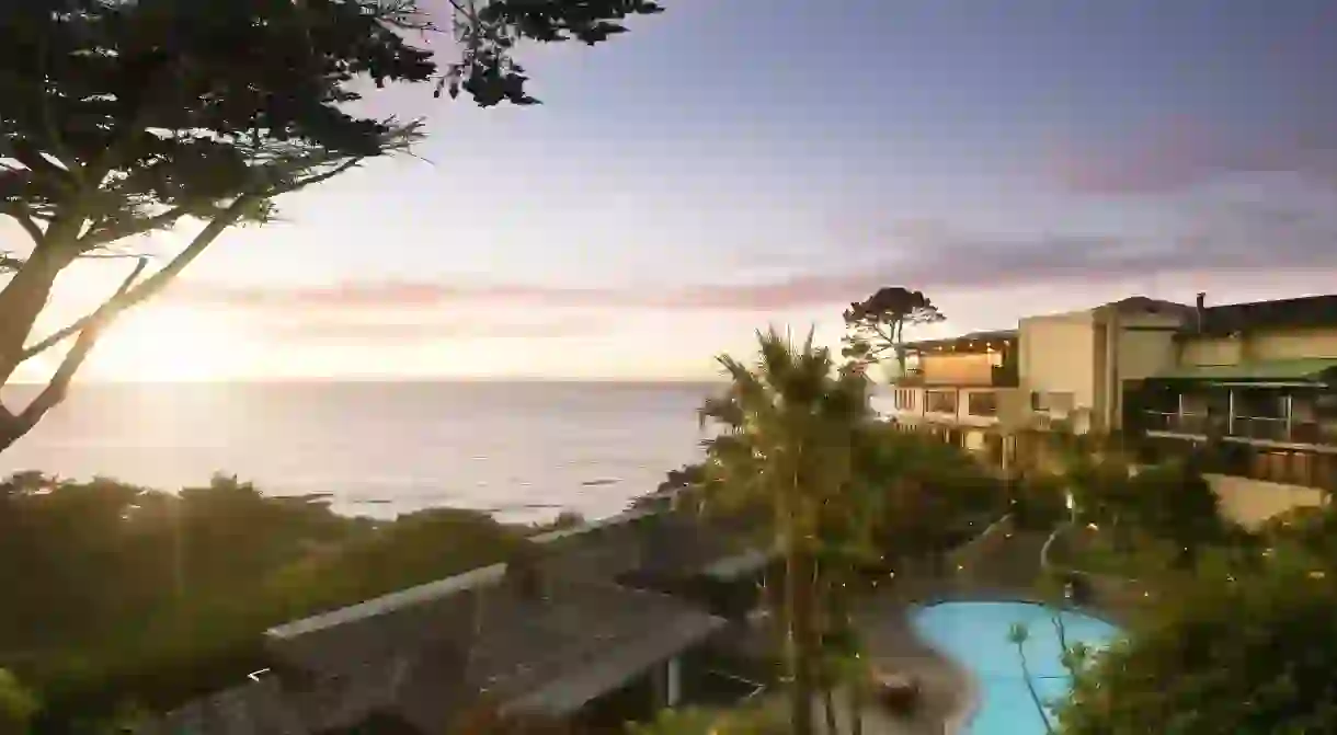 The Pacific Ocean from Hyatt Carmel Highlands