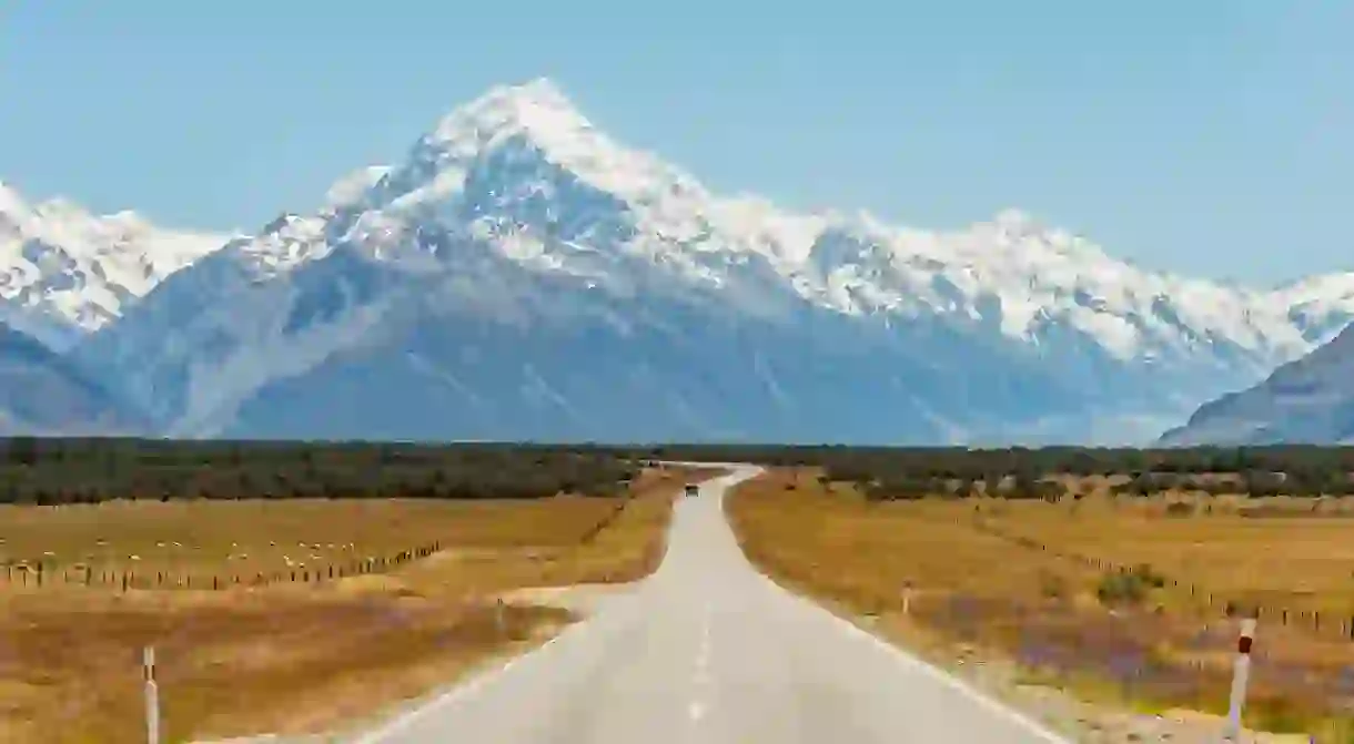 Soak up the scenery of Mount Cook on a trip to New Zealand