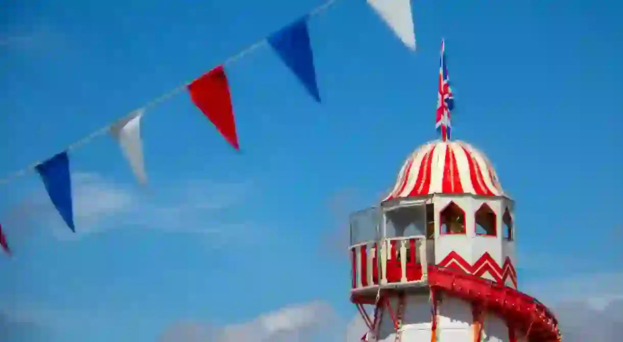 Bournemouths pier boasts a helter-skelter and a pier-to-shore zip line