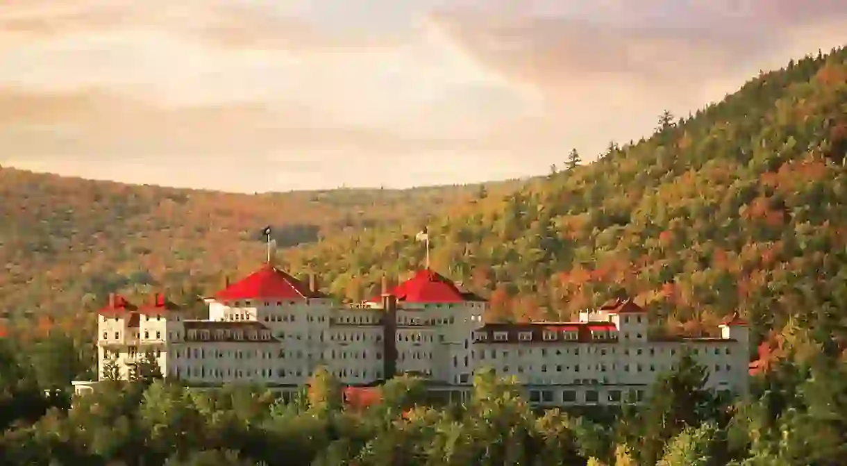 Omni Mount Washington Resort has expansive grounds