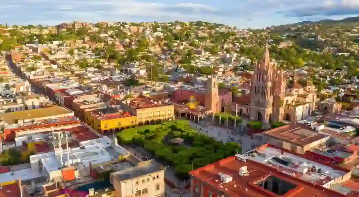 Parroquia de San Miguel Arcángel is a Catholic church in San Miguel de Allende, Mexico