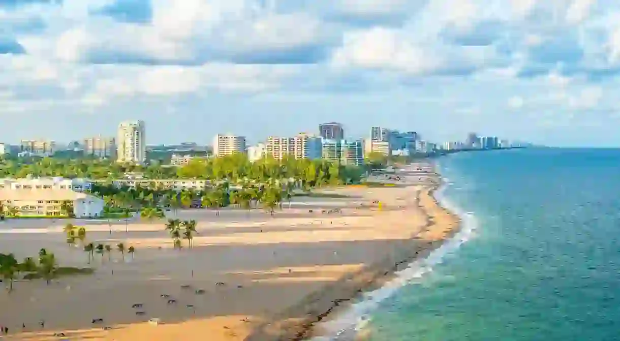 Relax at Fort Lauderdale beach on a trip to the Sunshine State