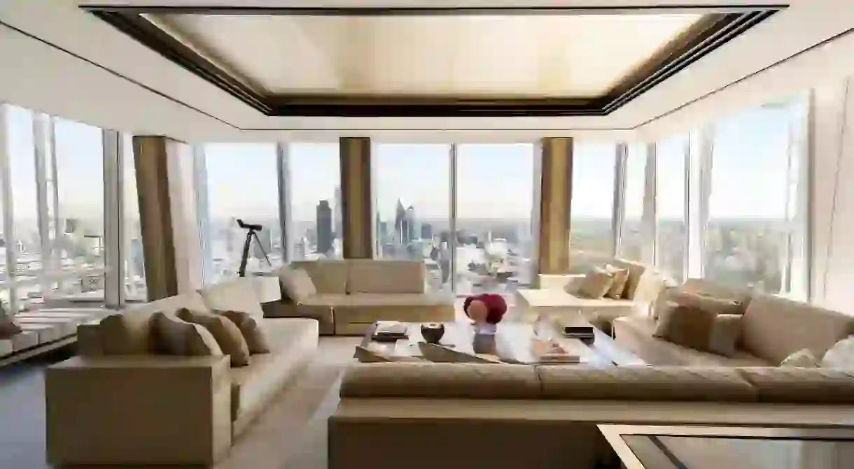 High life: Shangri-La hotel at The Shard, London