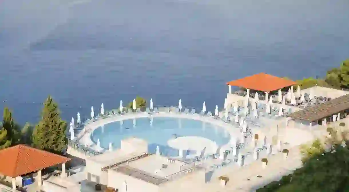 Sun Gardens Dubrovnik has several outdoor pools where you can spread out and soak up the sun