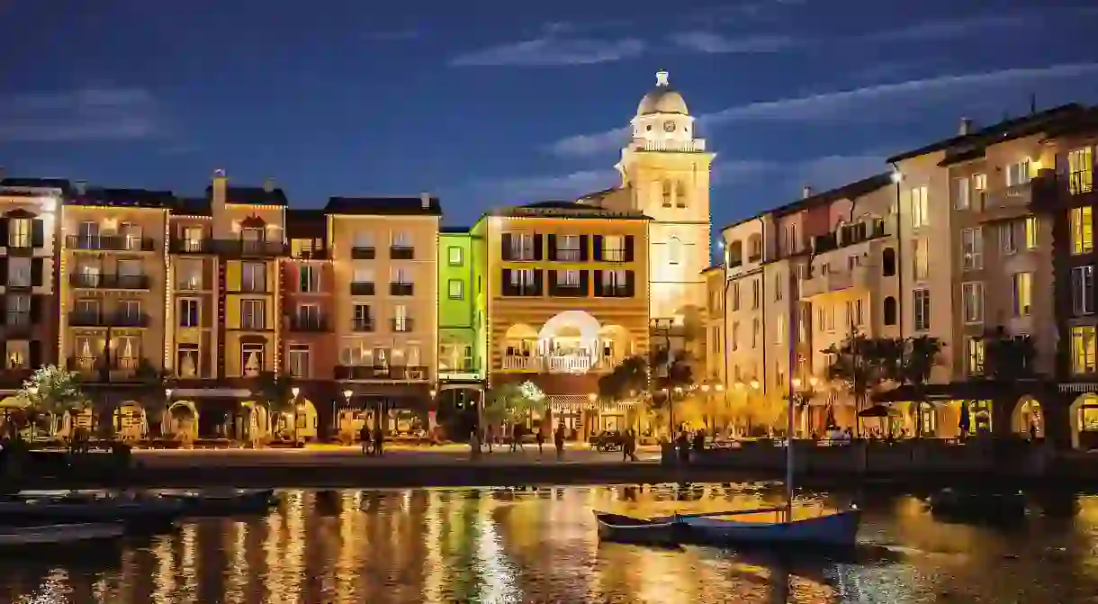 Youre perfectly based to explore Universal Orlando Resort when you book a stay at Loews Portofino Bay Hotel