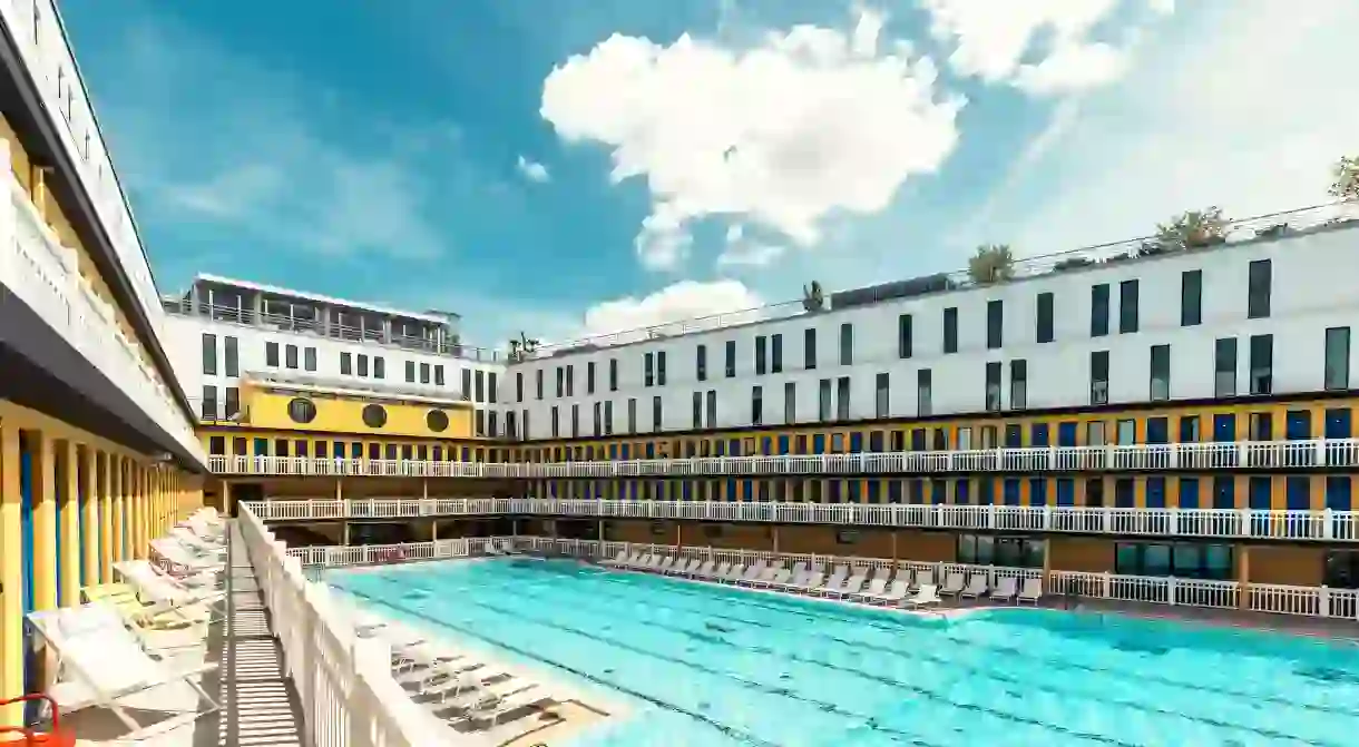 Escape to an amazing swimming pool for a few morning laps or for some down time after touring the city at one of the top hotels in Paris with a pool