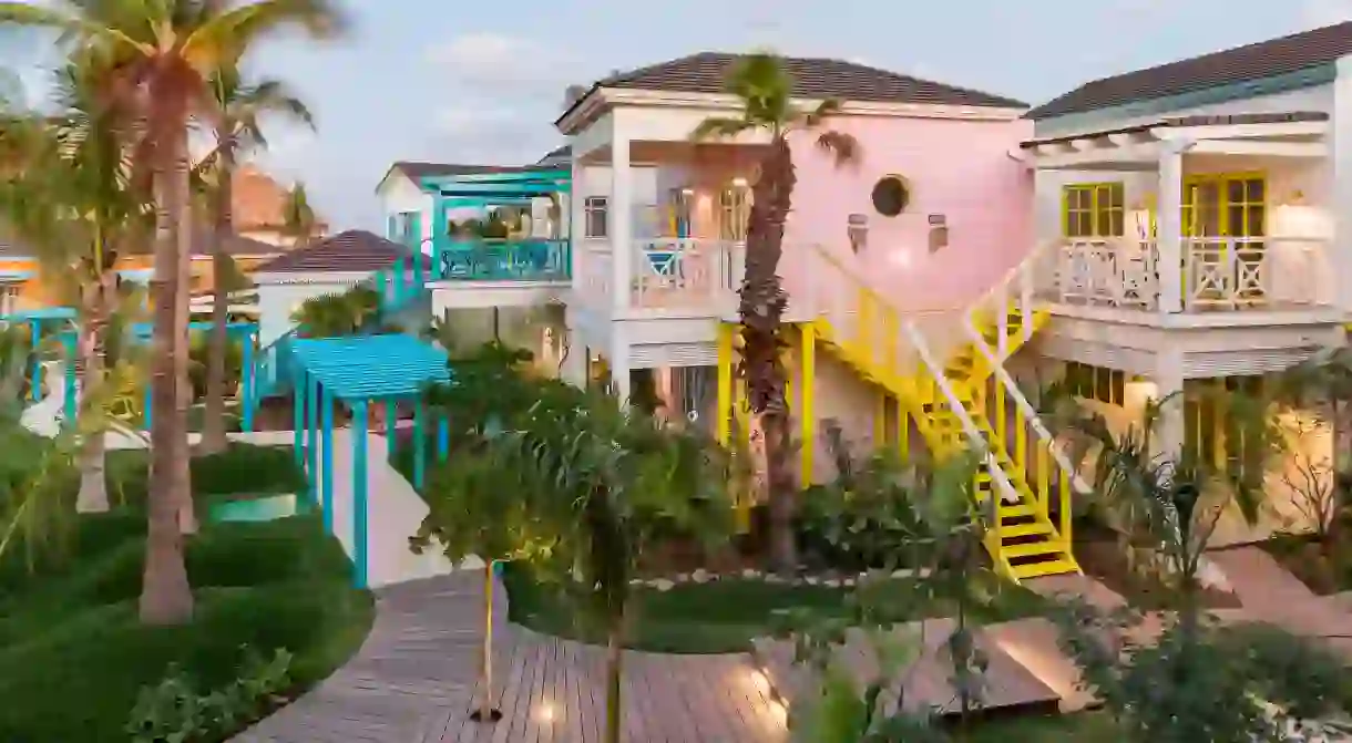 The Boardwalk Boutique Hotel Aruba comprises 46 charming casitas