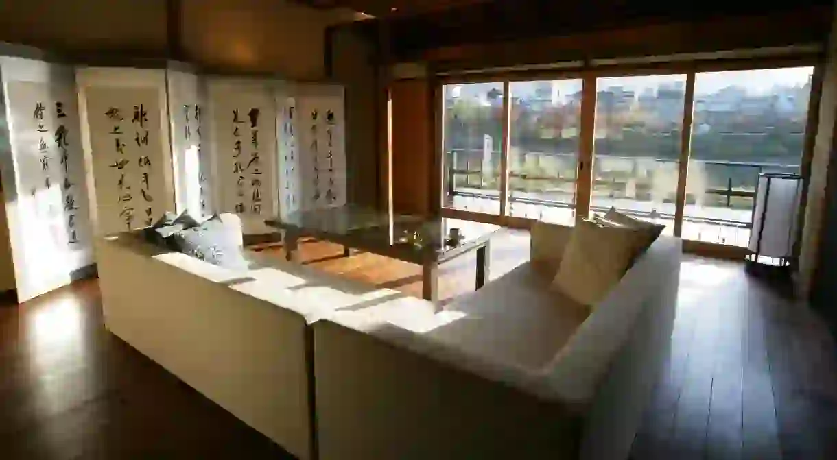 Book a stay at the Iori Machiya Stay if you are after a traditional Kyoto living experience