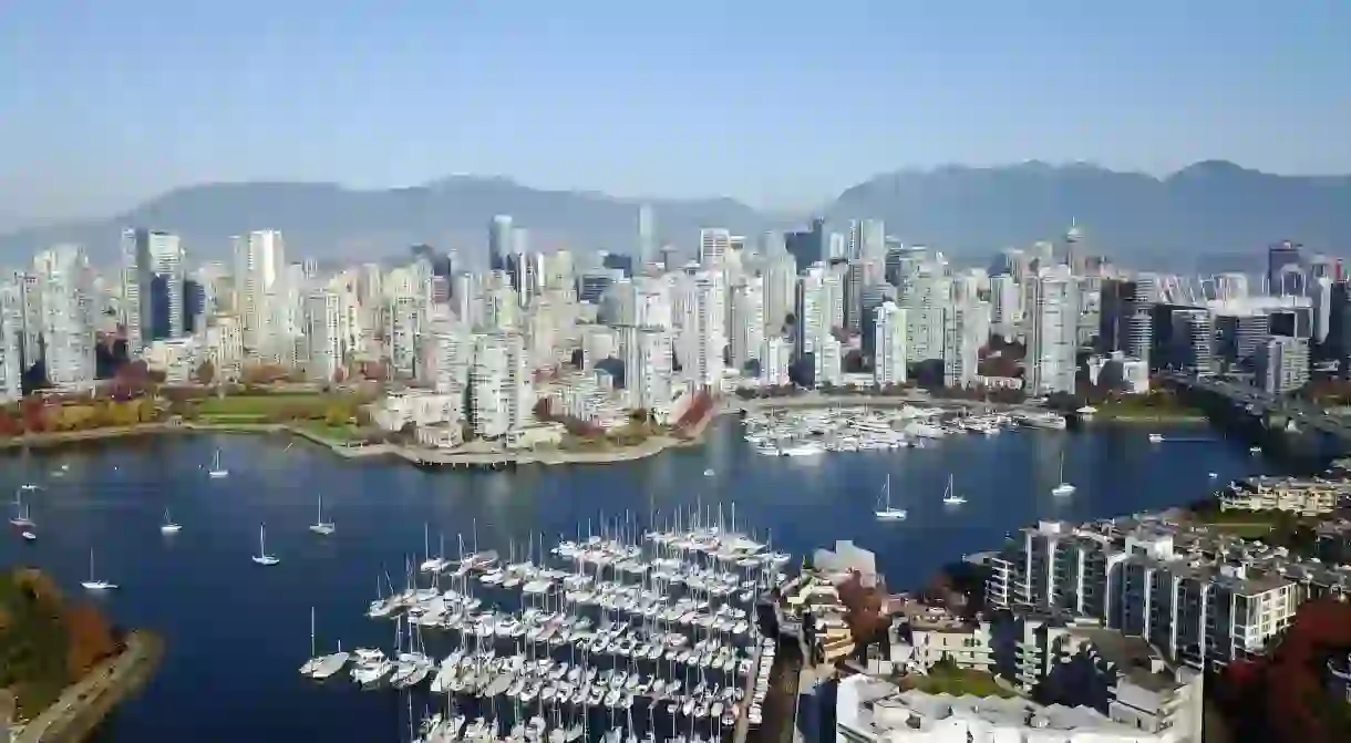 False Creek flows through the heart of Vancouver