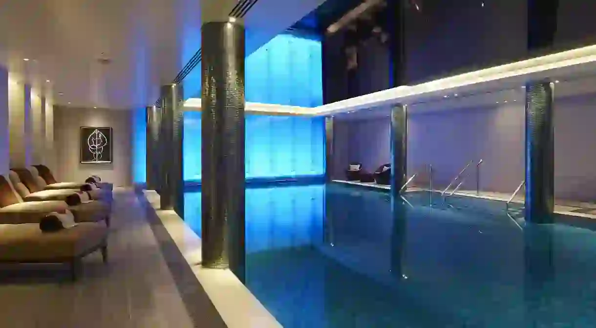 Some spa and wellness hotels in London have impressive pools