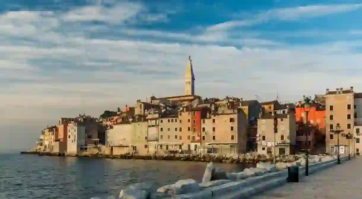 The fishing port of Rovinj is one place you cant miss on a trip to Istria