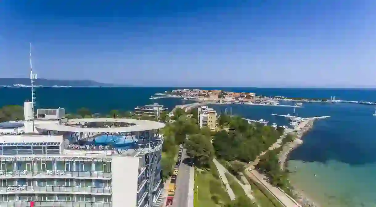 Sol Marina Palace with its rooftop pool