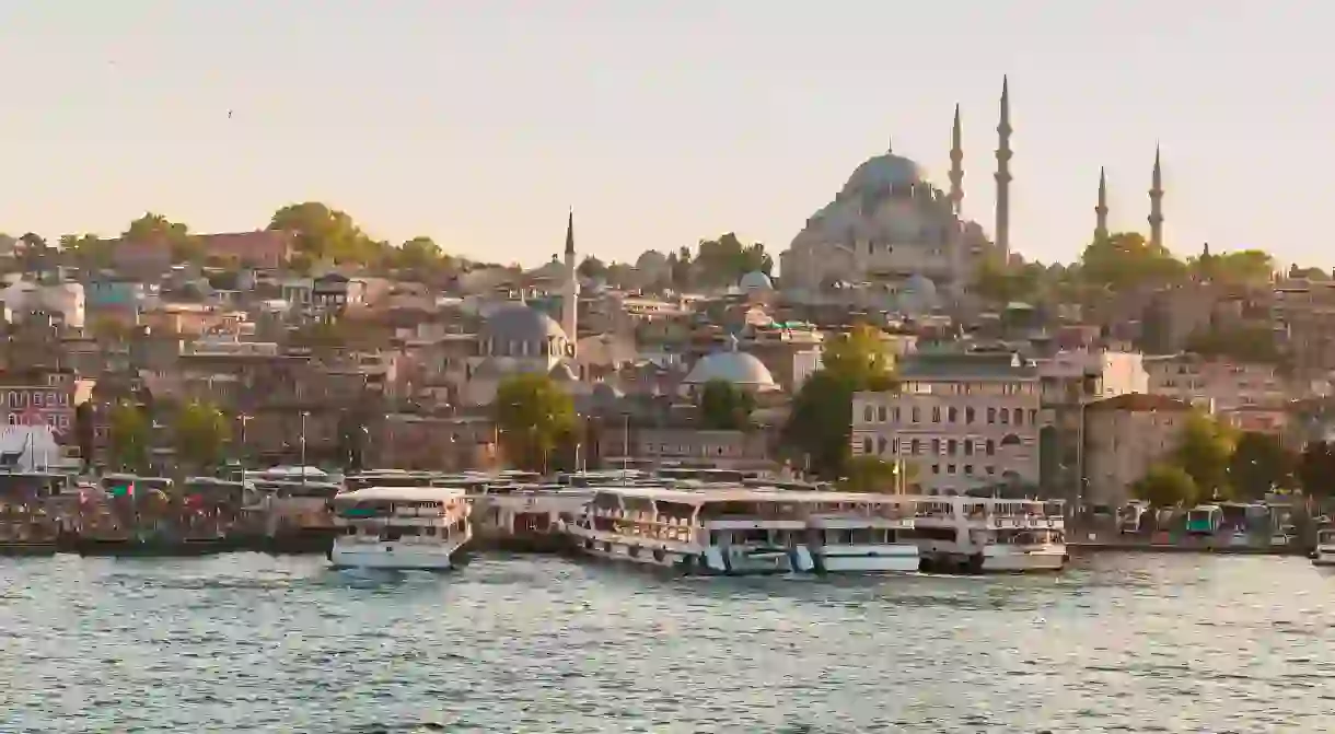 Settle in with a view over the wind-whipped Bosphorus strait