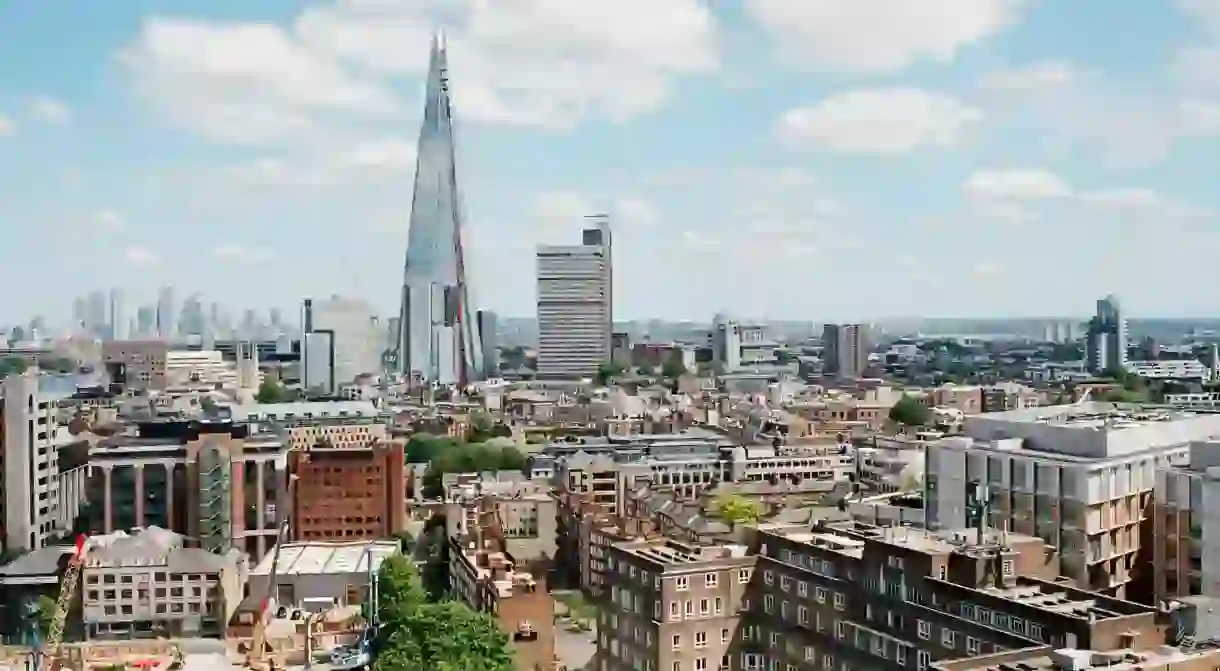 A view of The Shard in London, one of the landmarks of the capitals skyline