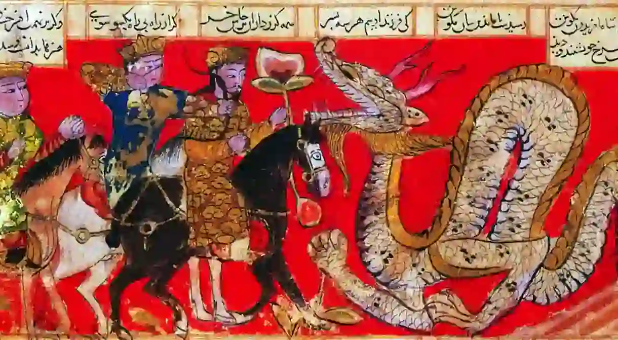 The Shahnameh is a poetic opus written by the Persian poet Ferdowsi around 1000CE