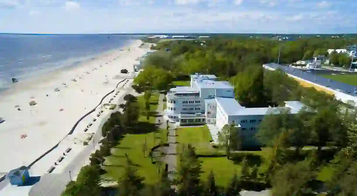 Enjoy the beach, spa and wellness traditions of Pärnu from one of its best hotels