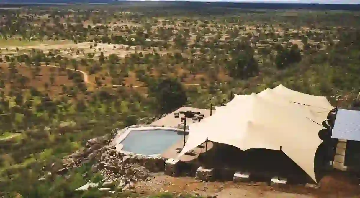 Habitas Namibia, overlooking a beautiful savannah, is one of our favourite new hotels