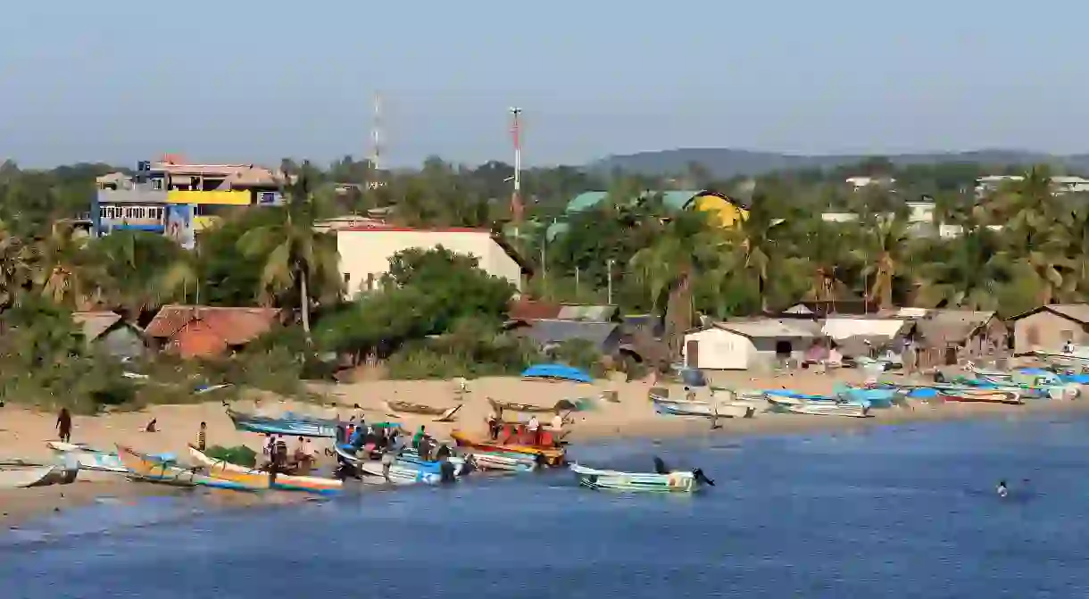 Visit Back Bay beach in Trincomalee to see the catch of the day being hauled off fishing boats