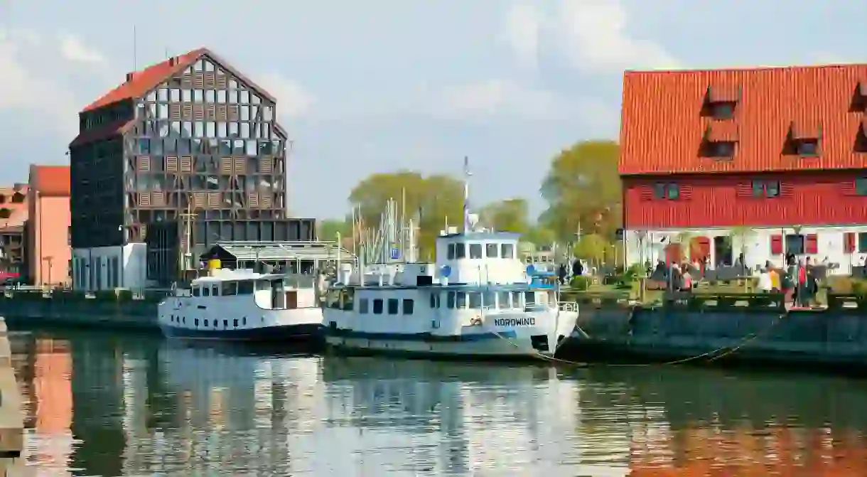 Strolling along the Danė River is a must on a visit to Klaipėda