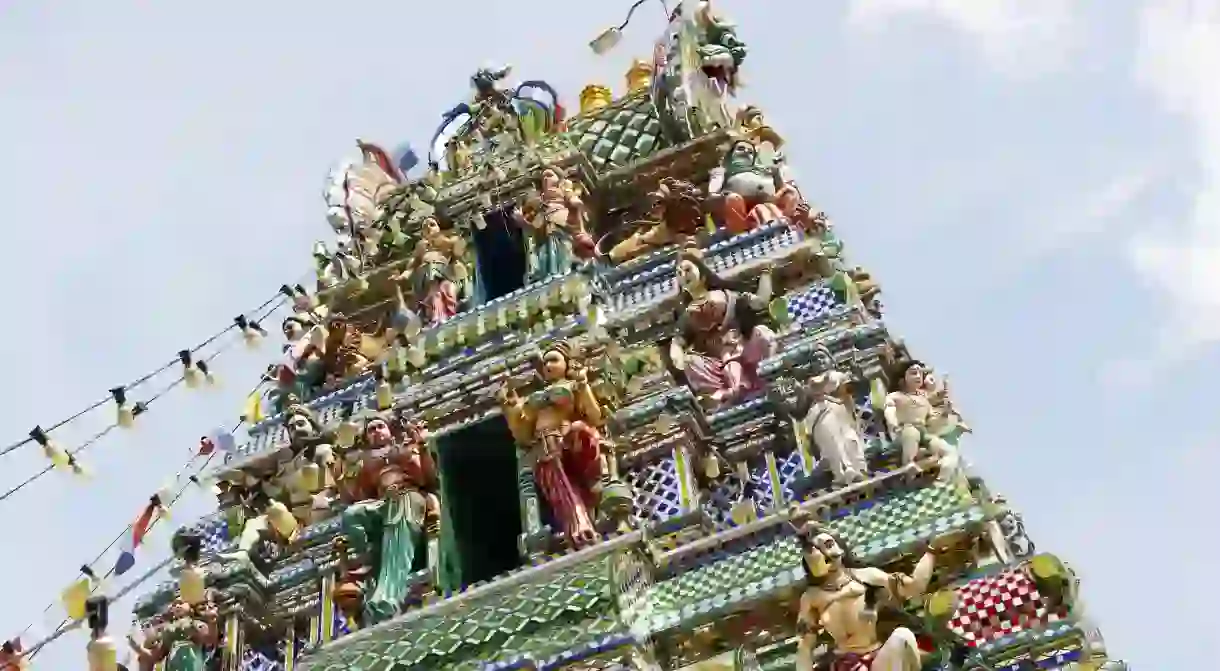 The Arulmigu Sri Rajakaliamman temple in Johor Bahru