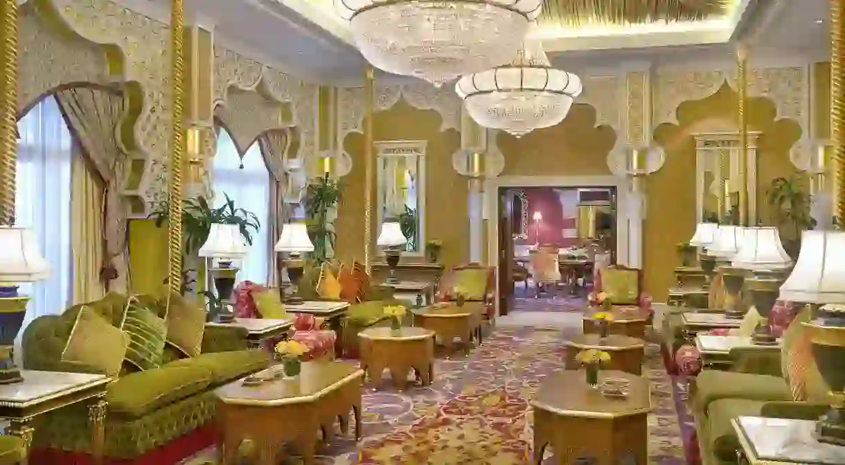 Theres a palatial feel at the Waldorf Astoria Jeddah