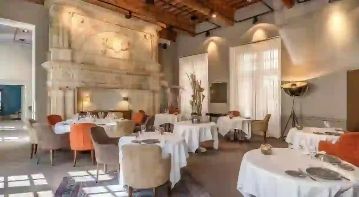 La Cour des Consuls Hotel is home to the Michelin-starred restaurant, Le Cénacle