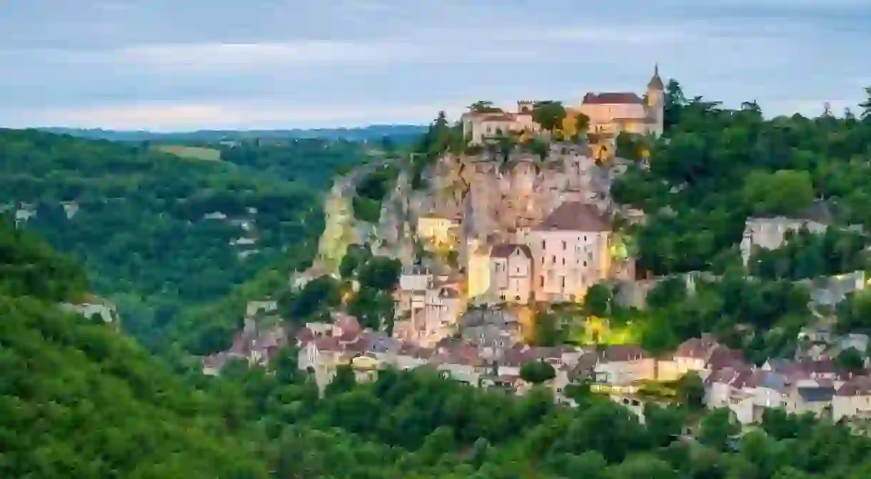 If you start your Camino de Santiago journey in France, you’ll have the chance to walk to Rocamadour