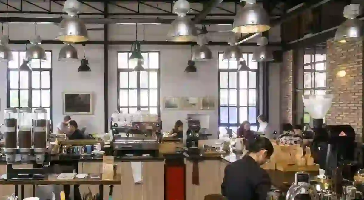 The Workshop offers an ideal environment for working or catching up with friends over a cup of coffee