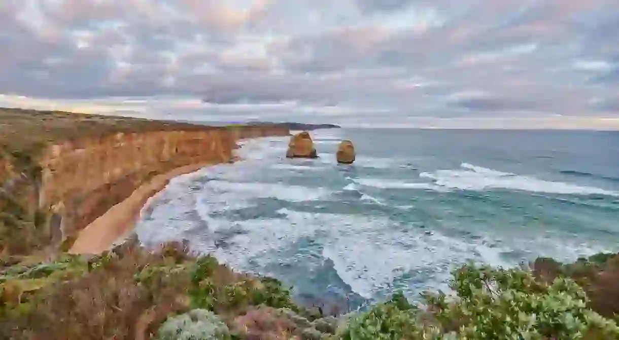 Visiting Australia’s sights, such as the Twelve Apostles, in winter means cooler but still comfortable temperatures and fewer crowds