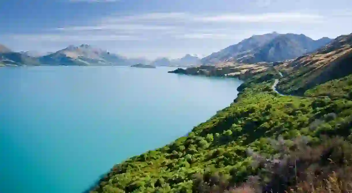 Soak up the stunning lakeside views at Lake Wakatipu