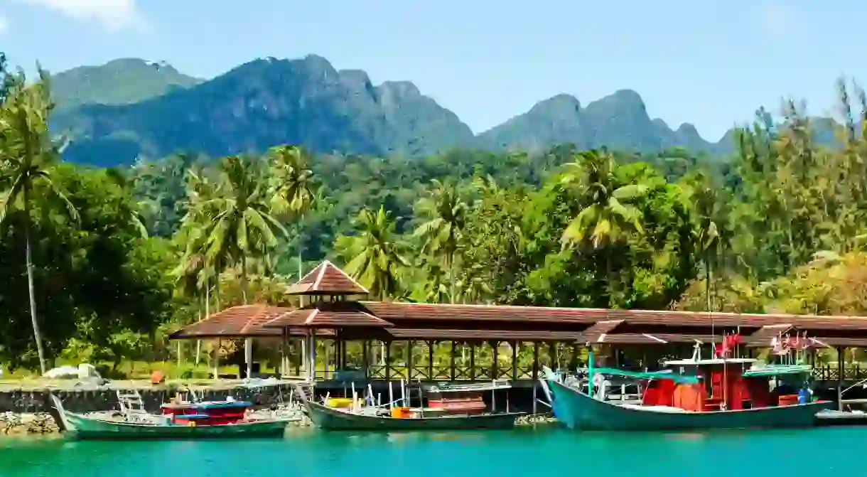 Langkawi is a district and an archipelago of 99 islands in the Andaman Sea some 30 km off the mainland