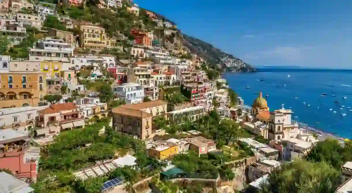 Positano is one of the most beautiful towns you cant miss on a trip along the Amalfi Coast