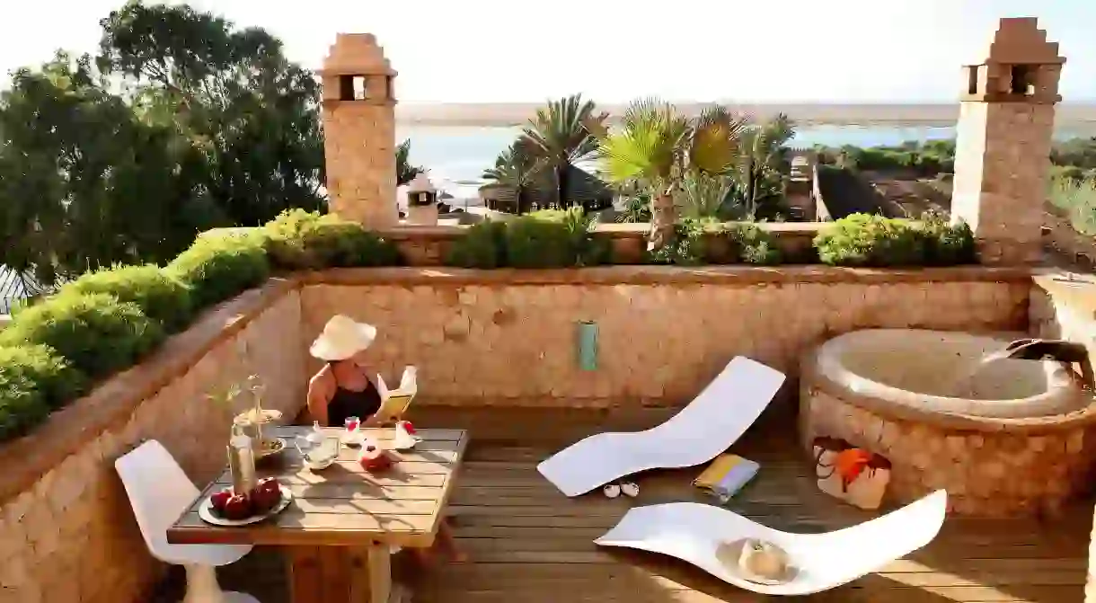 Relaxing spaces and impeccable service make La Sultana Oualidia one of best places to stay in Morocco