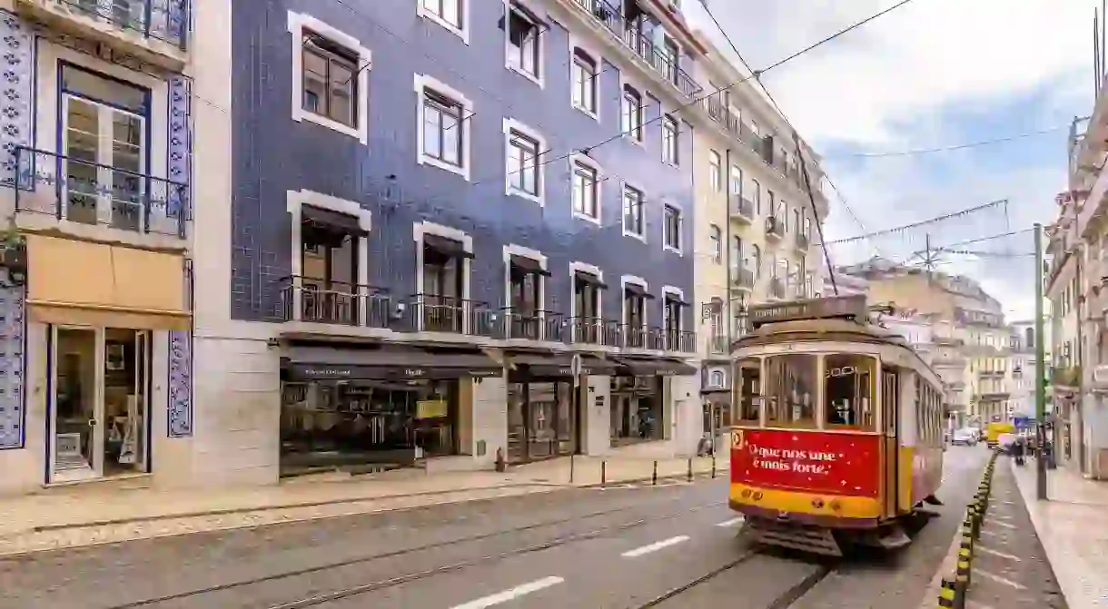 Exploring the city by tram is a must on a visit to Lisbon