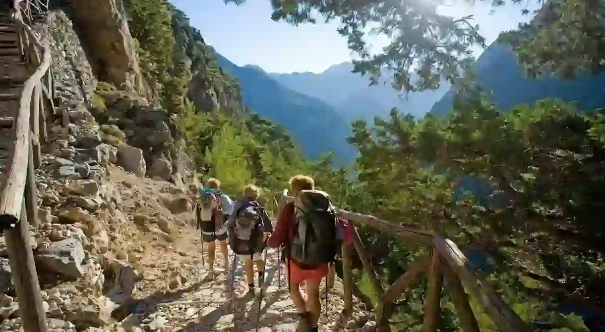 Explore the best hiking trails in Greece