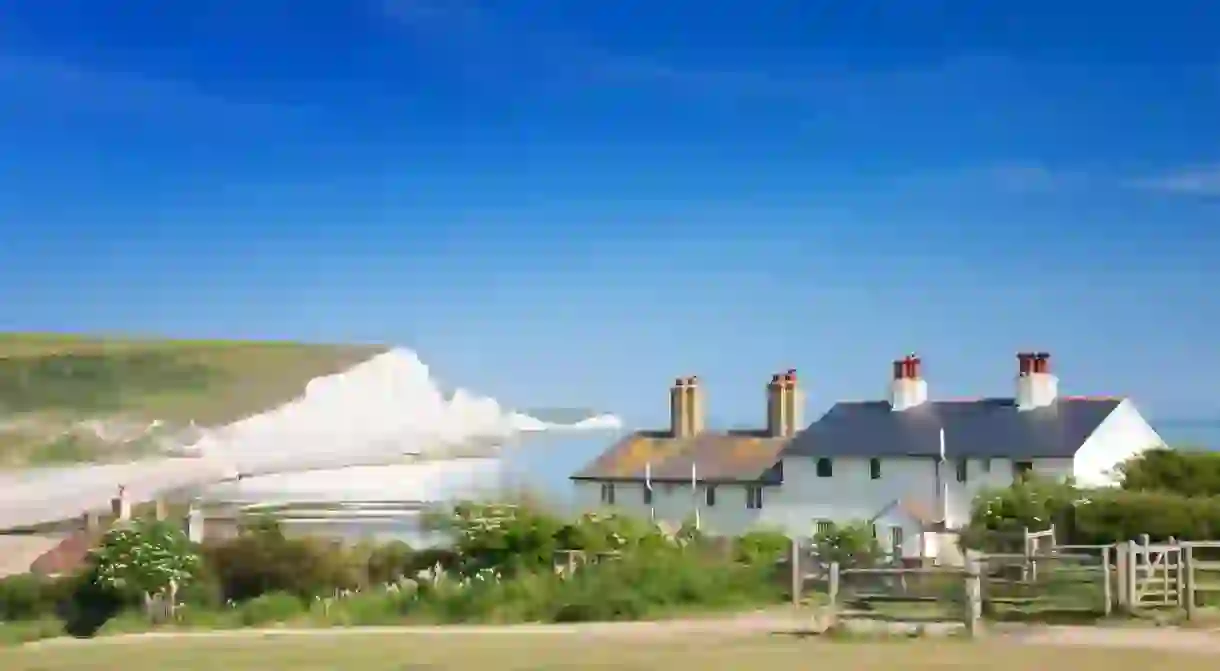 The scenic Seven Sisters get their name from the cliffs along this part of the Sussex coast