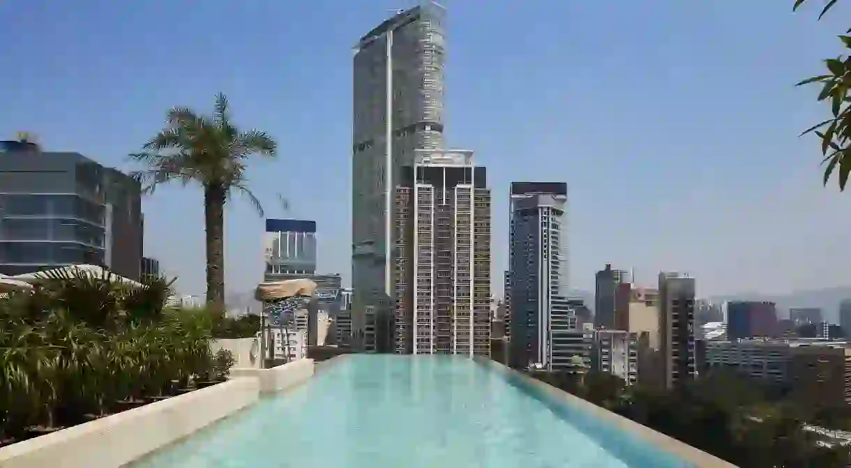 Take in the Hong Kong skyline from the rooftop pool at K11 Artus