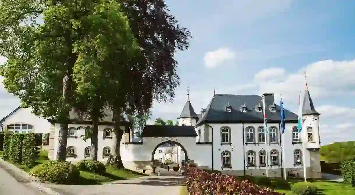 The 300 year-old Chateau dUrspelt in Luxembourg is famous for its spa facilities, and is classified as a Grand Monument