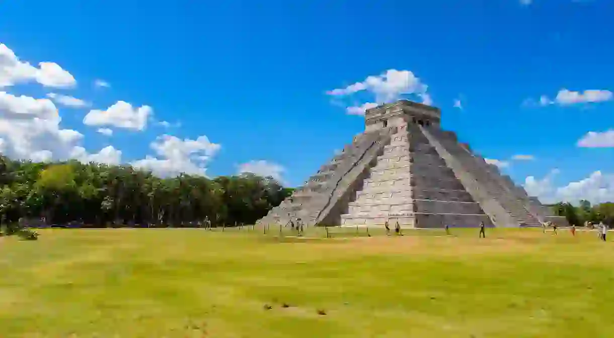 The majority of Mexico’s Mayan ruins, like the magnificent Chichén Itzá, can be found on the Yucatán Peninsula