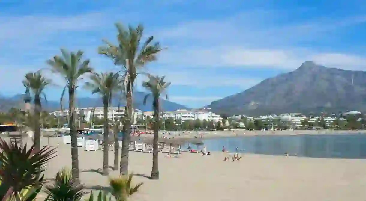 A beach is never too far away when exploring the Costa del Sol, including Puerto Banús near Marbella