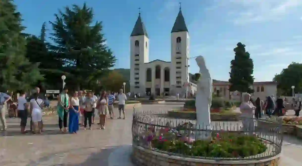 Medjugorje has become a site of pilgrimage for Catholics