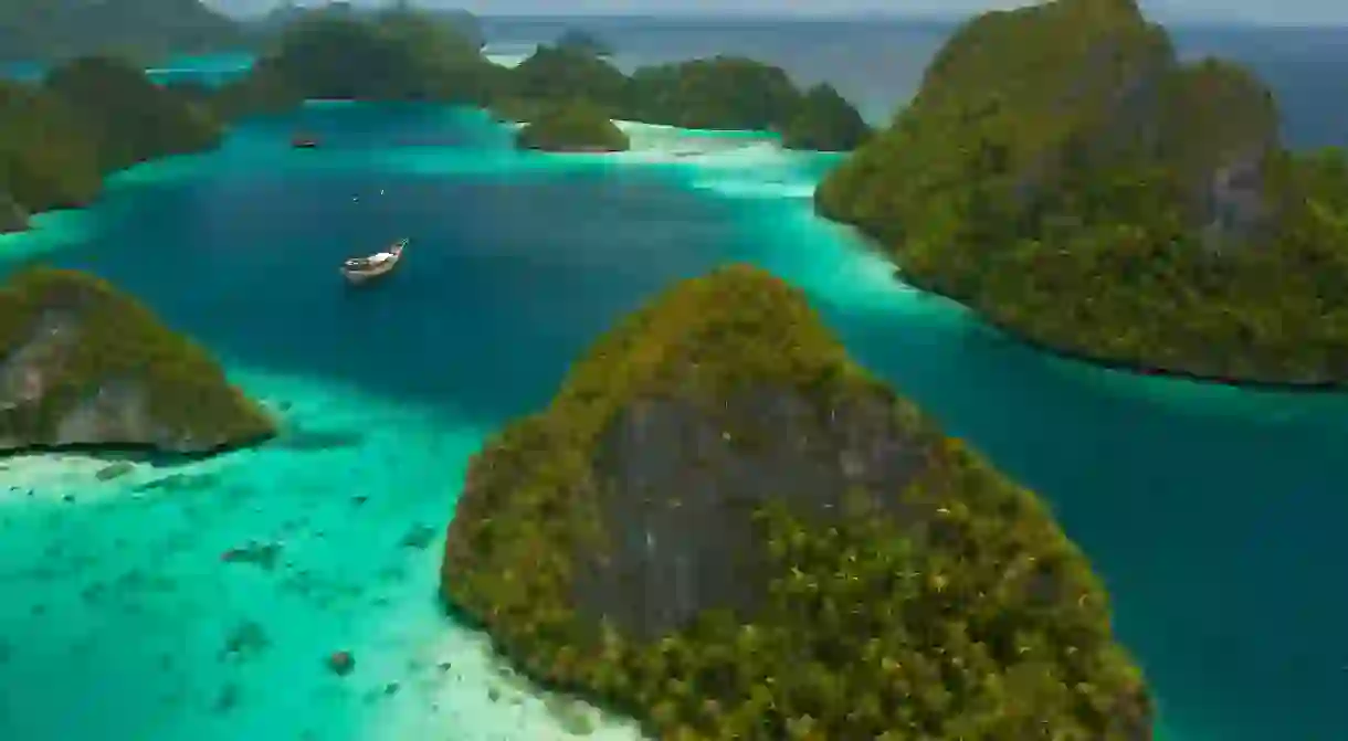 Escaping to a remote island in Raja Ampat doesnt prevent you from pampering yourself with a stay at a luxury hotel