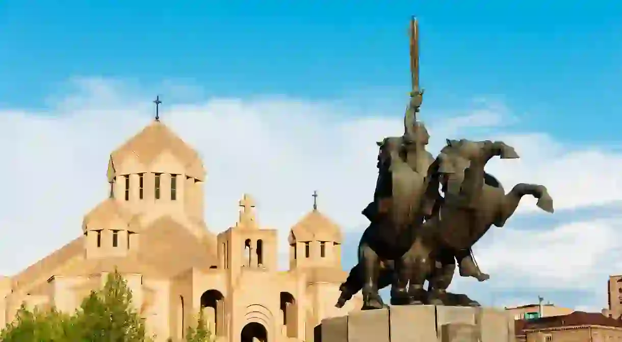 Explore the sights of Yerevan and discover the citys history on a trip to Armenia