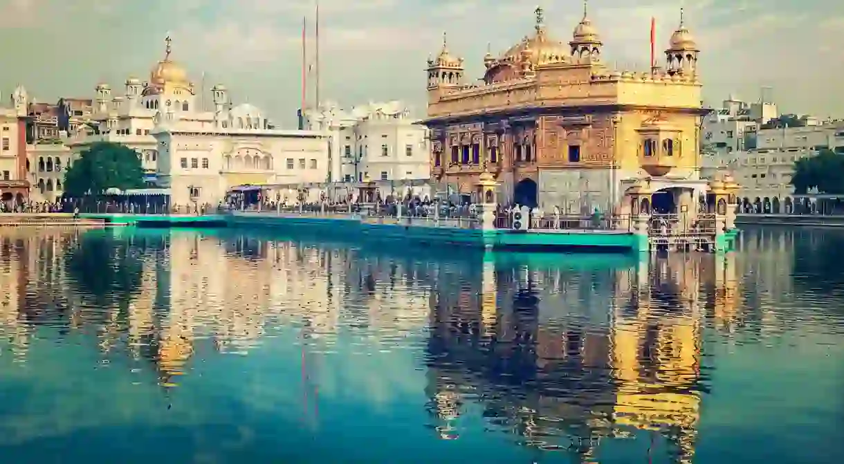 The Golden Temple is the holiest shrine in Sikhism